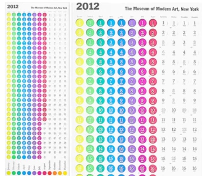 Los calendarios de 2012 más creativos