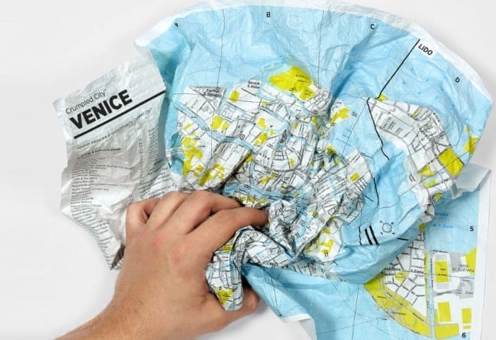 Cumpled City Maps: adiós a los mapas que se pliegan
