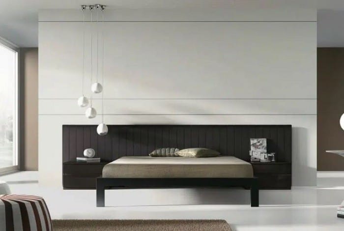 dormitorio con muebles a medida