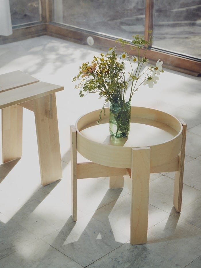 mesa auxiliar BASTUA