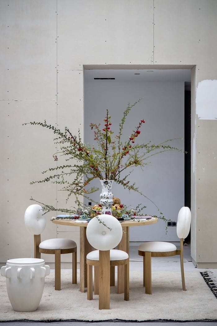 decoración mesa vista alegre