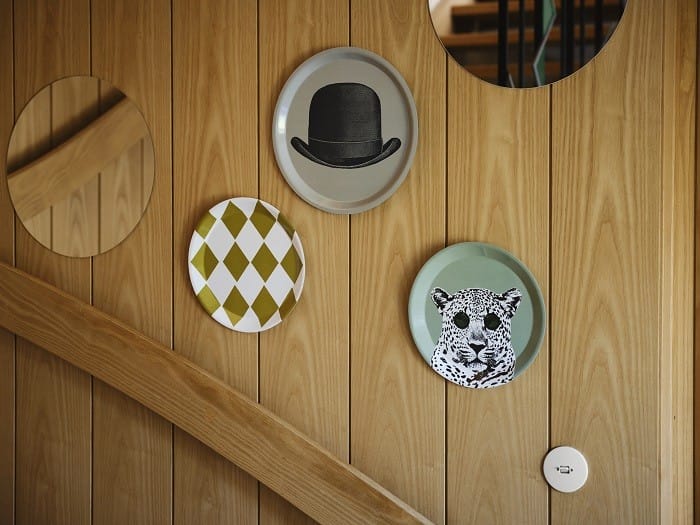 platos decoración en pared