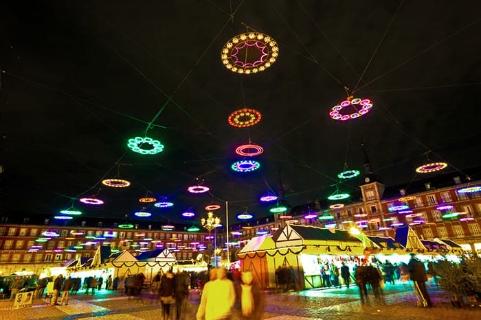 iluminacion navideña madrid