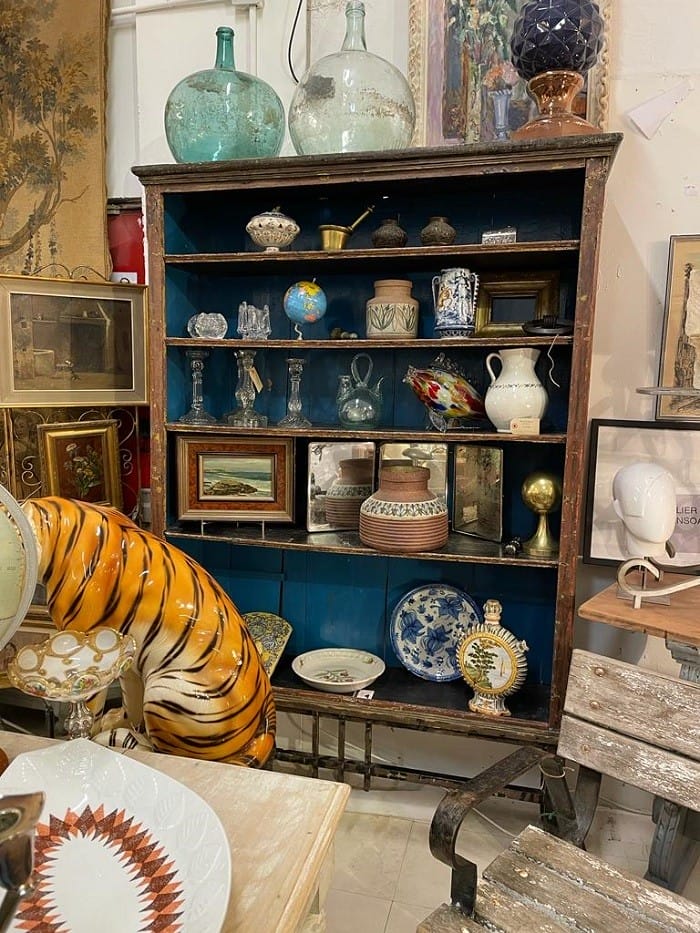 zona del evento Deco & Chic en Madrid de decoración vintage