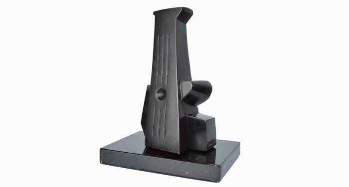 escultura de un evento en Madrid de arte contemporáneo