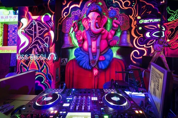 Dibujo de una ganesha india