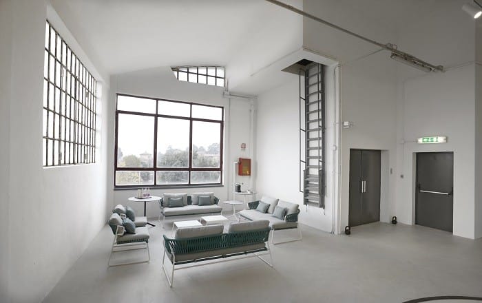 zona de la sala de exposiciones de S-CAB