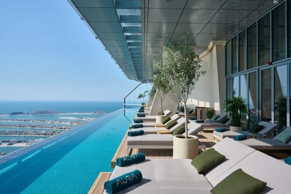 Aura piscina en Dubái
