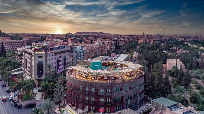 Panorámica del Hotel Nobu Marrakech