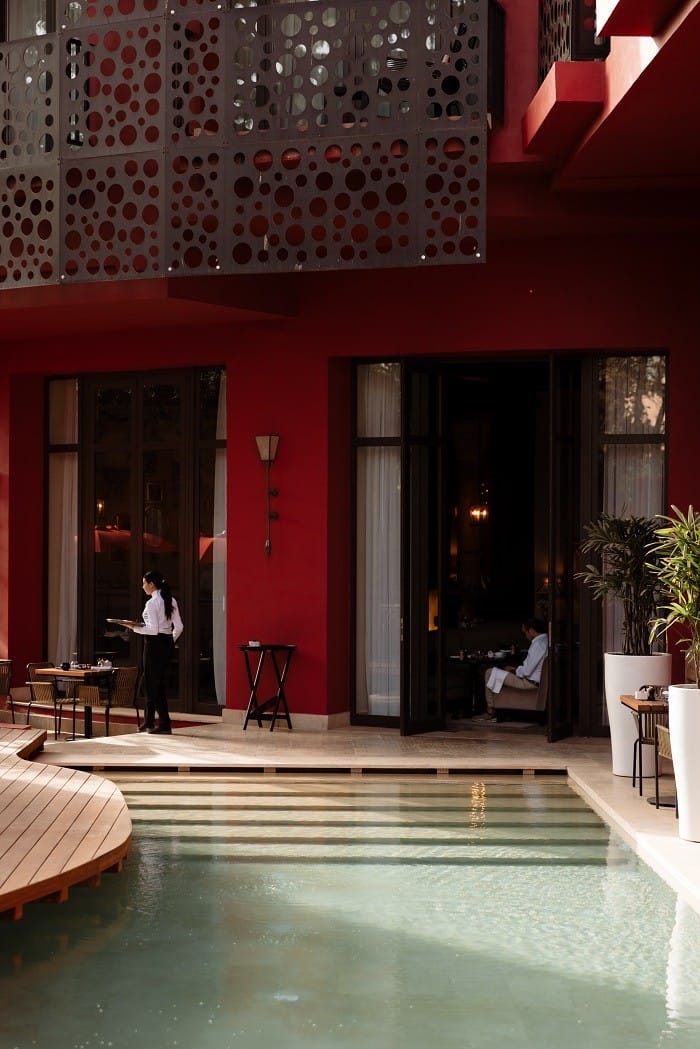 Hotel Nobu Marrakech con piscina