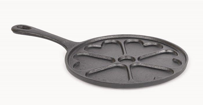 sartén corazón Gato Preto