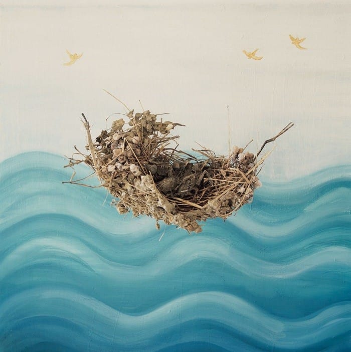 Obra de arte en Hybrid Art Fair en Madrid