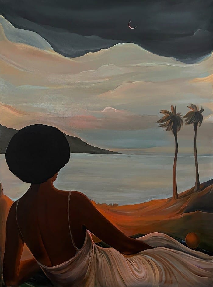 pintura africana de Megan Gabrielle Harris