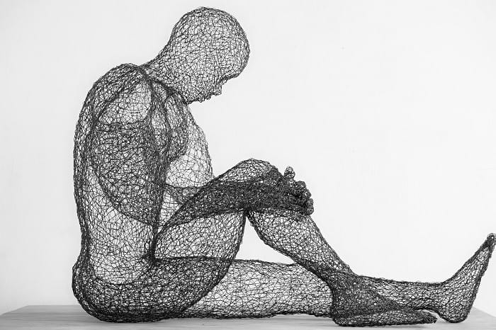 Obra de arte de Rémy Samuz. Le penseur