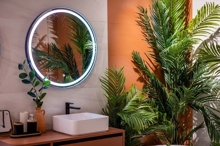 lavabo en showroom de Leroy Merlin en Valencia