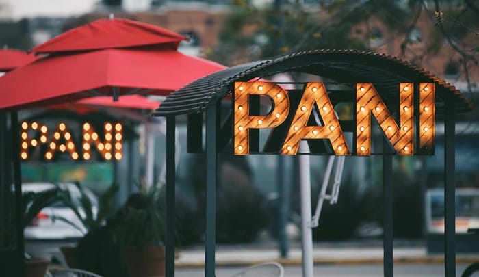 iluminacion led exterior comercios