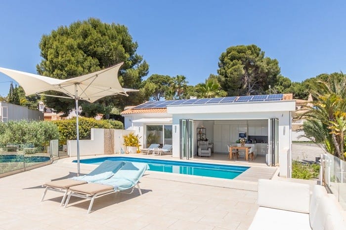 casa con piscina de alquiler vacacional