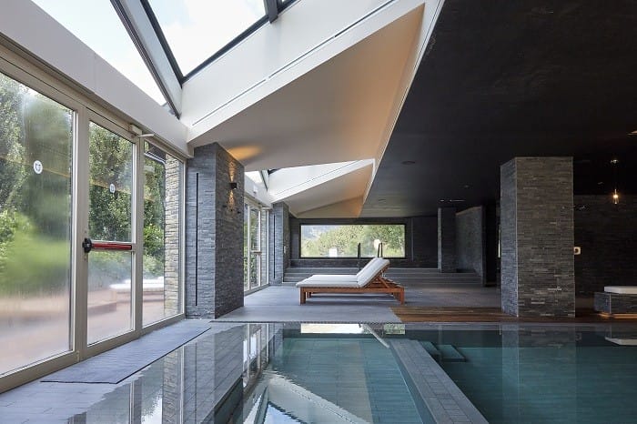 zona spa en un hotel de Andorra