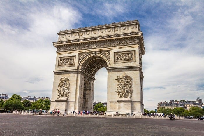 Arco de triunfo París
