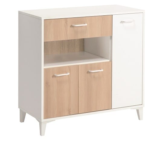 mueble para microondas de Conforama