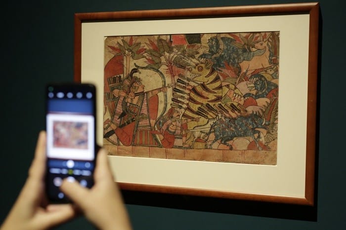 exposición de pintura asiática en Madrid