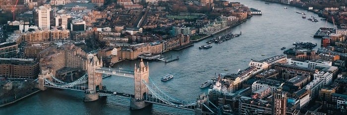 ciudad de Londres panorámica