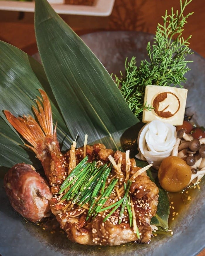 plato de restaurante Nobu