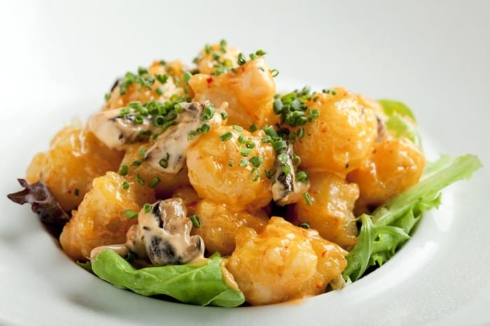 plato de restaurante Nobu