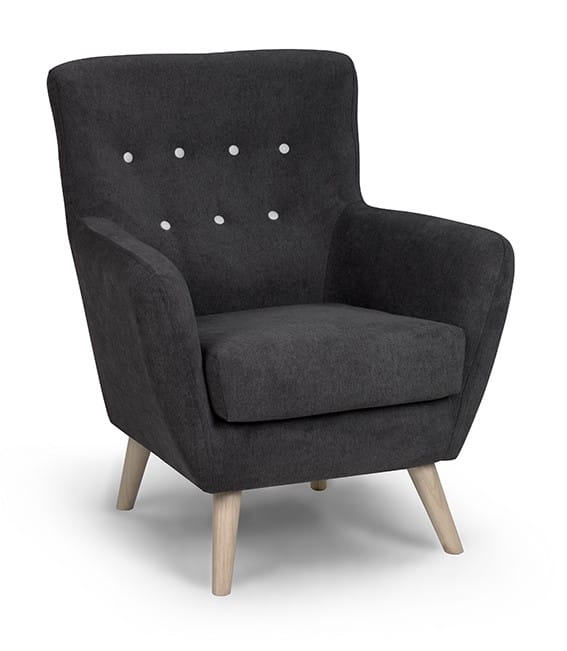 sillón de tela de Conforama