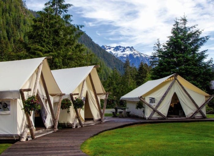Glamping o el lujo de acampar