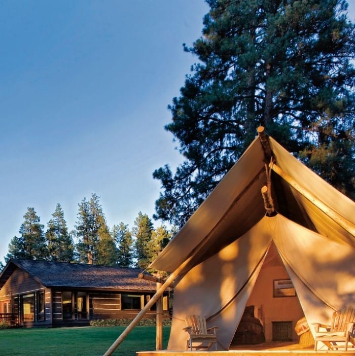 Glamping o el lujo de acampar