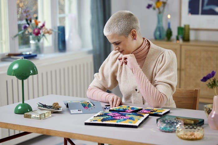 Kit mural LEGO Art Arte Floral