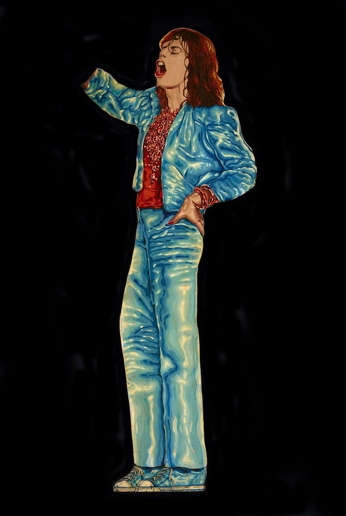 Pintura de Mick Jagger