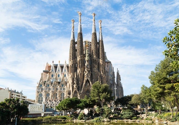 Sagrada Familia in Barcelona, Spain