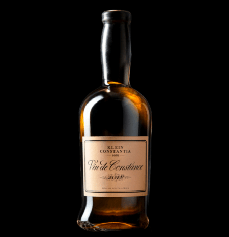 botella de vino Klein Constantia