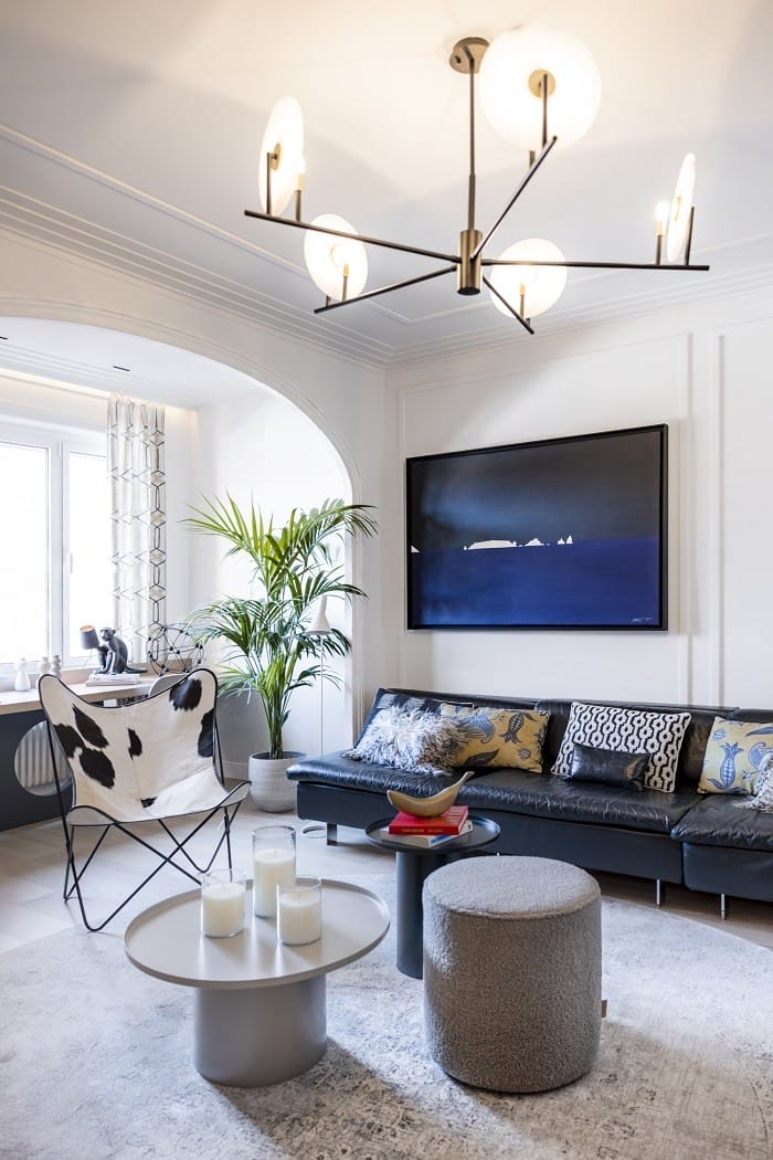 salón con estilo ecléctico