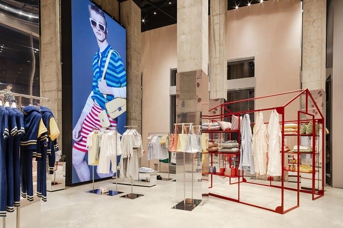 tienda pop up Benetton