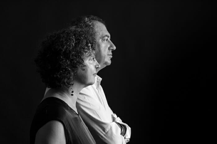 Foto del arquitecto Iñaki Ábalos y Renata Sentkiewicz