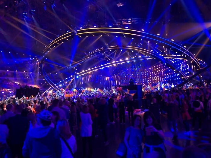 Escenario del Festival de Eurovisión