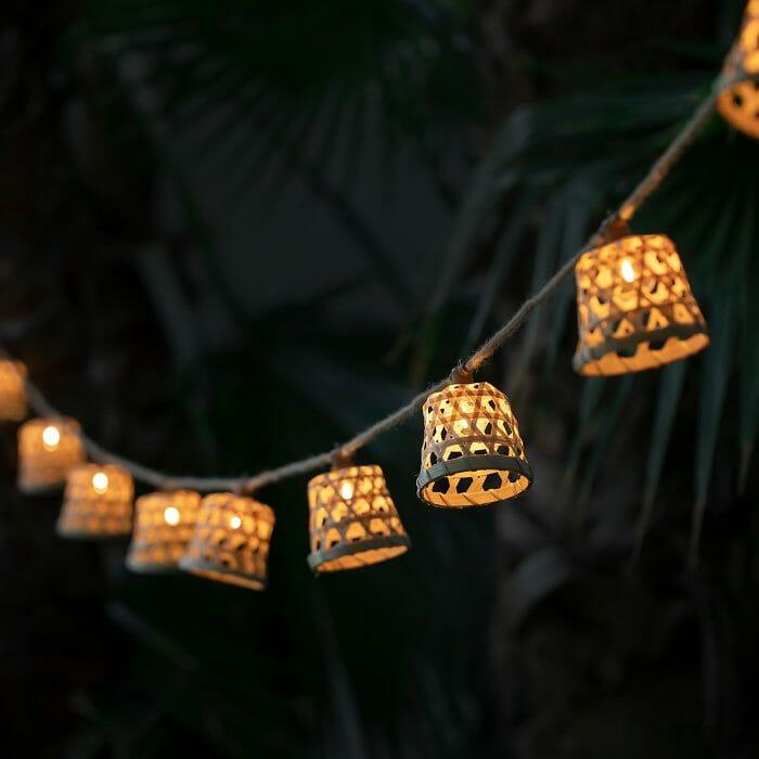 Guirnalda de luces para una zona exterior de Leroy Merlin