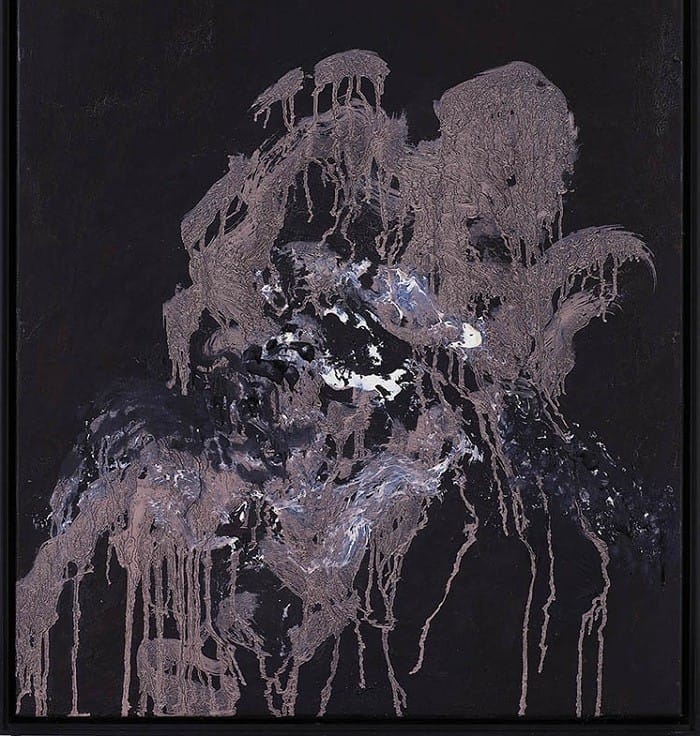 Cuadro de exposición de Maggi Hamlbing en Madrid