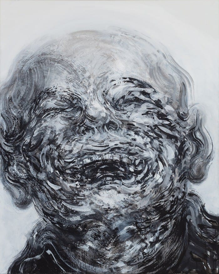 Cuadro de exposición de Maggi Hamlbing en Madrid