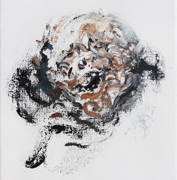 cuadro de exposición de Maggi Hamlbing en Madrid