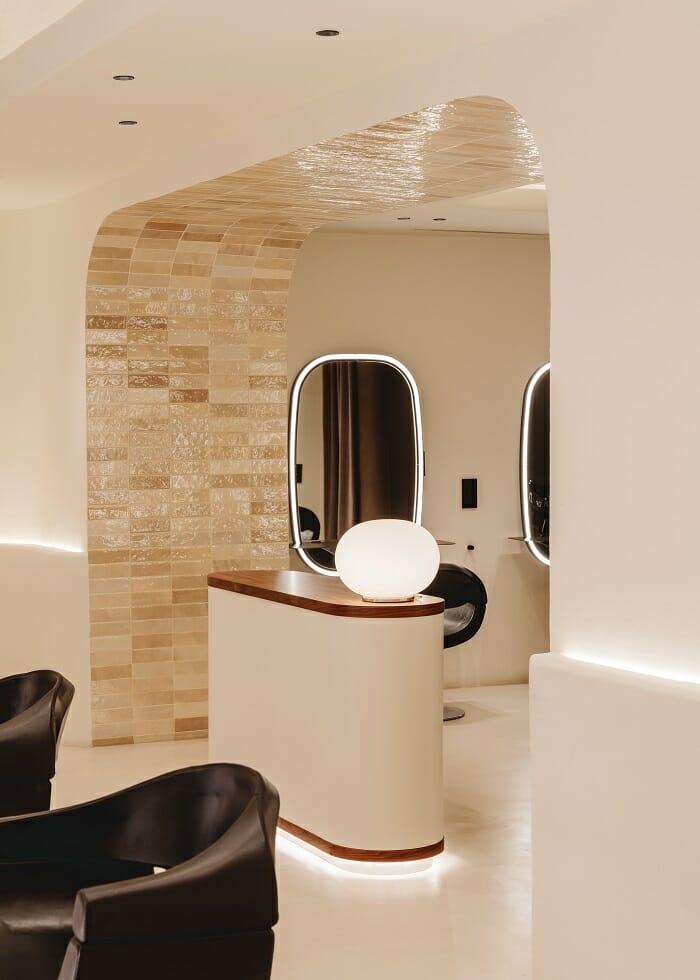 Mesa de Bloss Barcelona con luz led