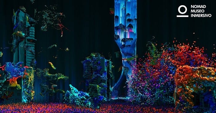 Imagen del Museo NOMAD inmersivo en Madrid
