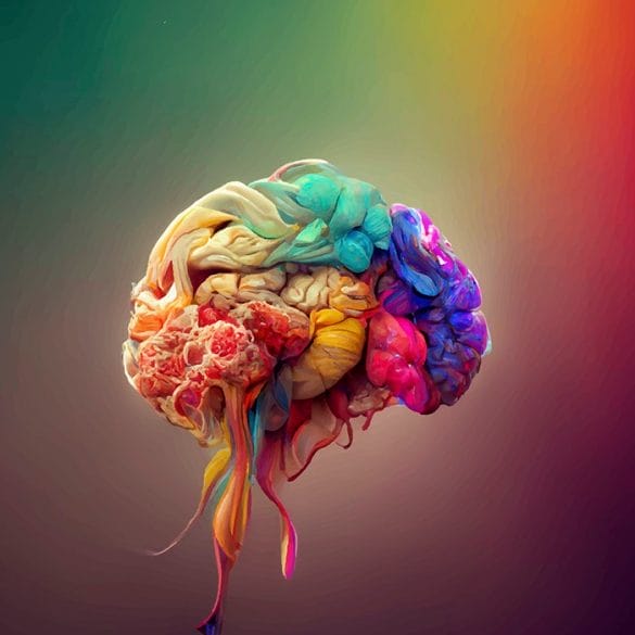 cerebro colores creatividad