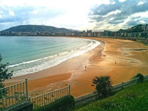 Playa en Santander