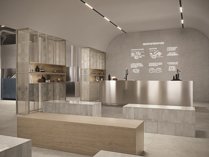 Interior de un retail de pan