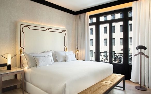 dormitorio de Hotel Montera en Madrid