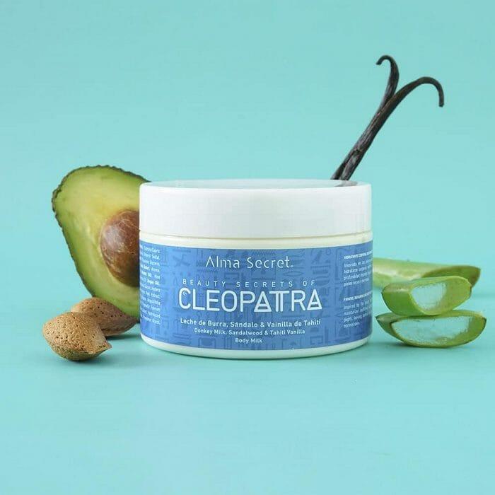 Una crema hidratante corporal Cleopatra de Alma Secret